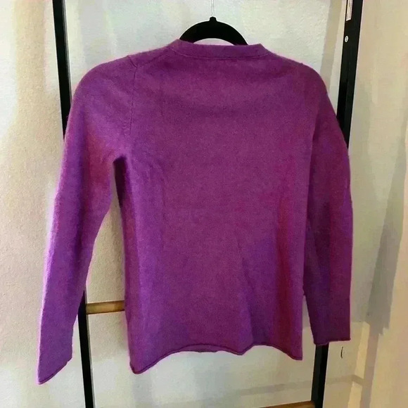 J Crew Divina 100% Cashmere Sweater • S - Picture 4 of 4